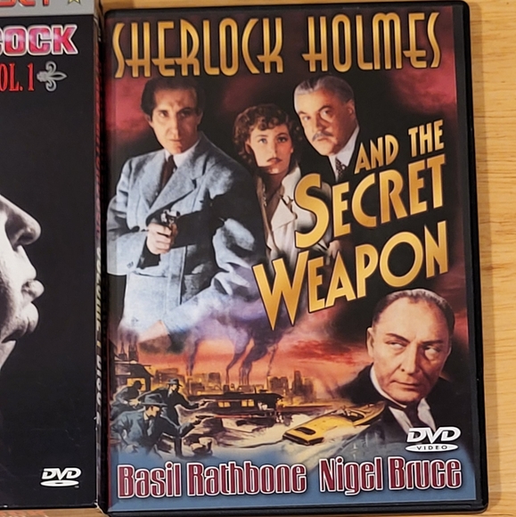 Classic Dvd lot hitchcock film noir sherlock holmes - Picture 4 of 8